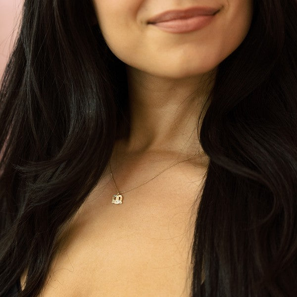 Magic Charm Pretzel Necklace