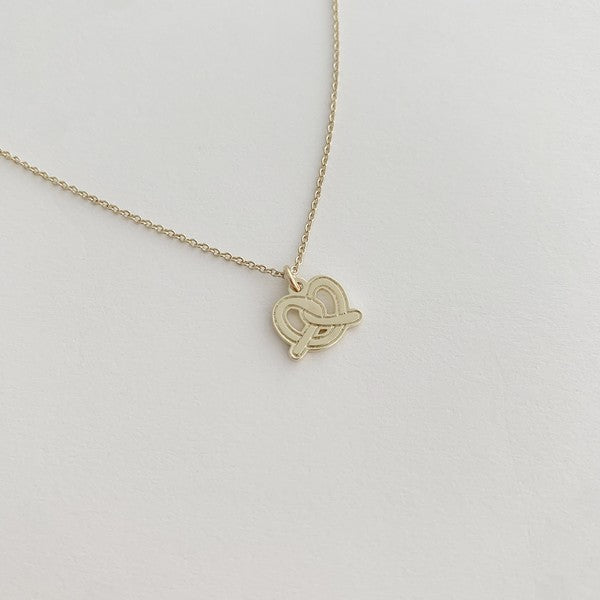 Magic Charm Pretzel Necklace