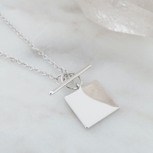 Gwyneth Toggle Charm Necklace