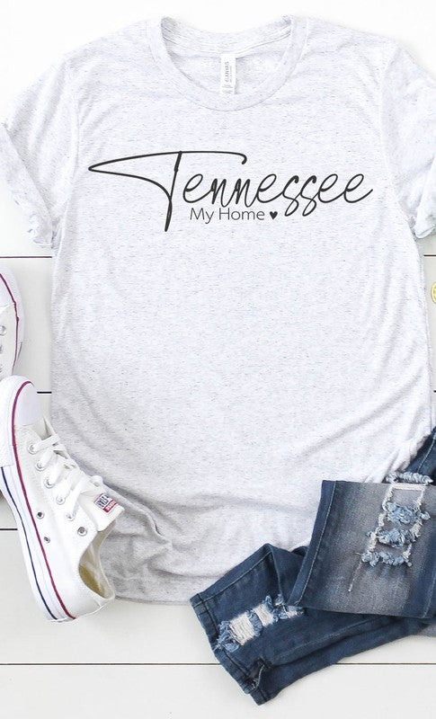 Tennessee my home graphic tee