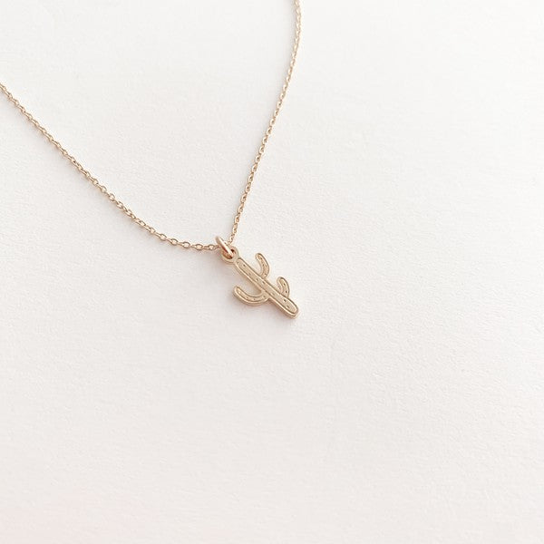 Magic Charm Cactus Necklace