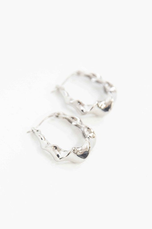 Twisted Hoop Earrings