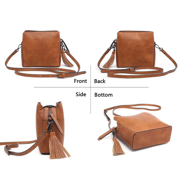 Mini crossbody bag square